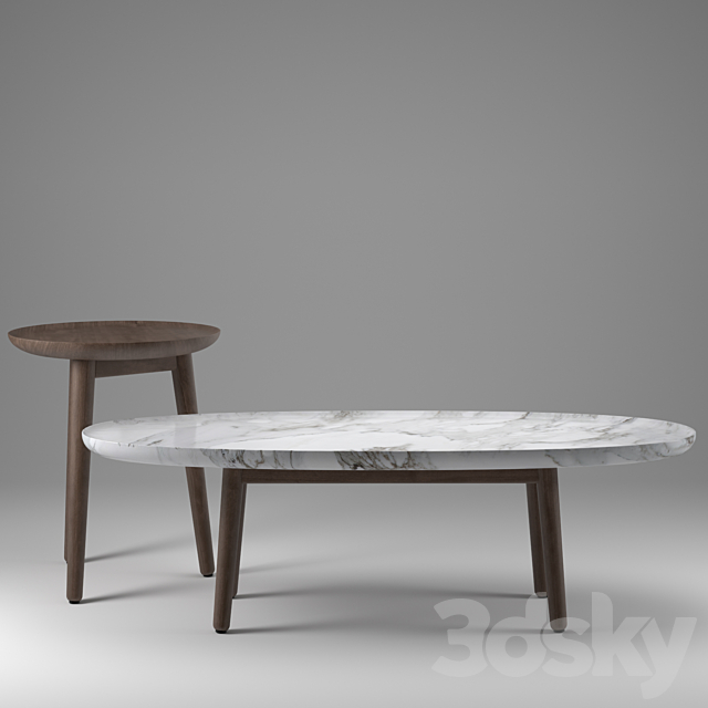 Poliform mad coffe table 3DSMax File - thumbnail 2