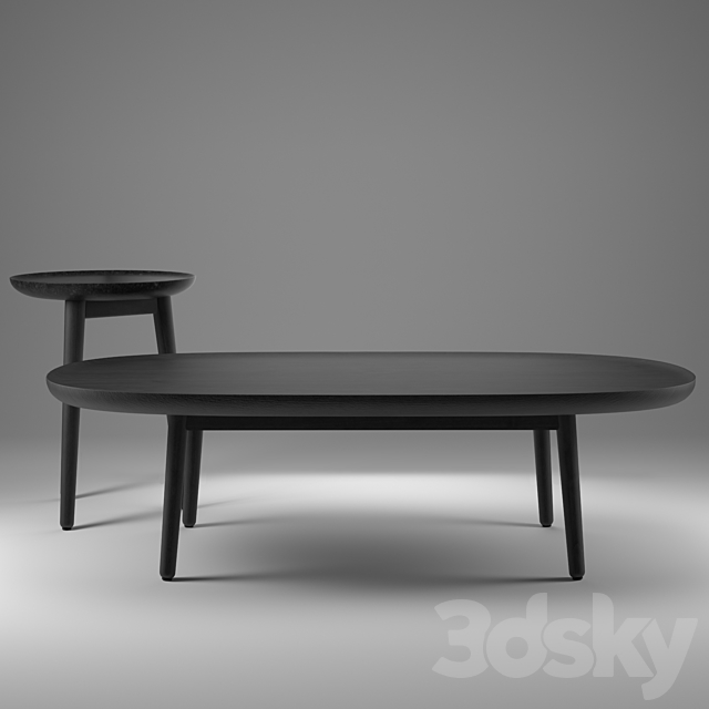 Poliform mad coffe table 3DSMax File - thumbnail 3