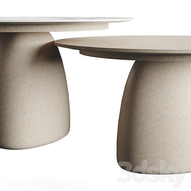 Poliform MONOLITH 2023.2 Circle One Table 3ds Max - thumbnail 2