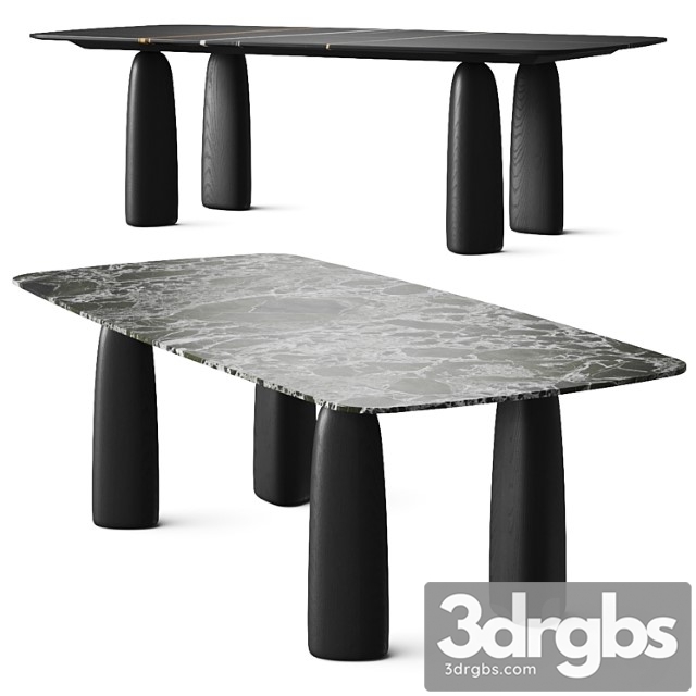 Poliform monolith dining table - thumbnail 1