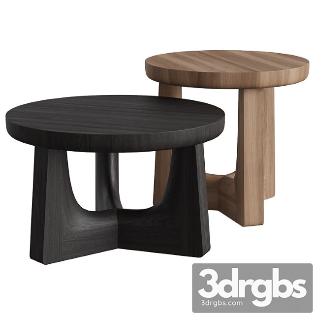 Poliform Nara Coffee Table 3dsmax Download - thumbnail 1