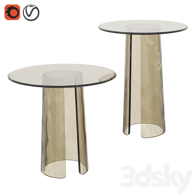 Poliform Orbit Coffee Table 3DSMax File - thumbnail 1