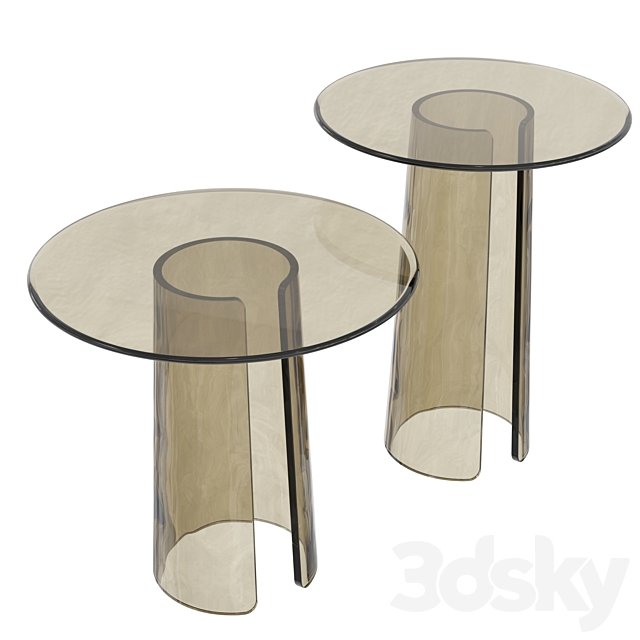 Poliform Orbit Coffee Table 3DSMax File - thumbnail 2