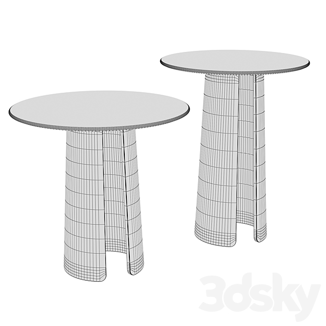 Poliform Orbit Coffee Table 3DSMax File - thumbnail 4