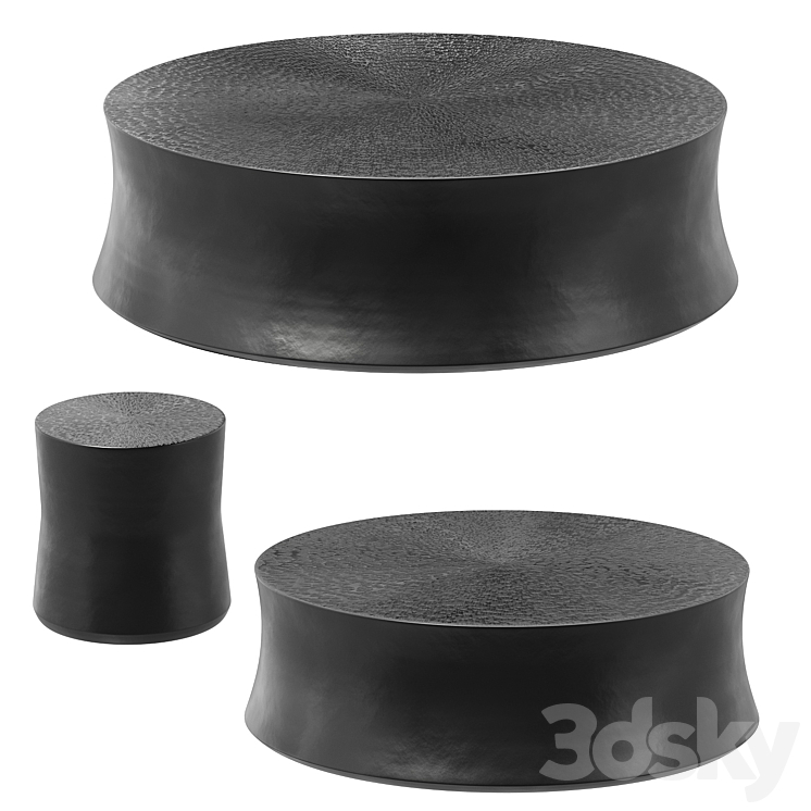 POLIFORM SOORI COFFEE TABLES 3DS Max Model - thumbnail 1