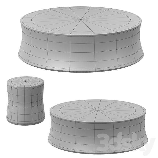 POLIFORM SOORI COFFEE TABLES 3DSMax File - thumbnail 5