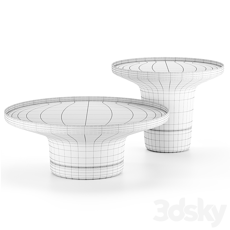 POLLER Tables By Wendelbo 3DS Max Model - thumbnail 2