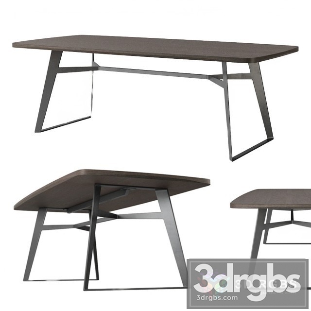 Polyform Clipper Table 3dsmax Download - thumbnail 1