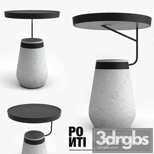 Ponti Table 3dsmax Download - thumbnail 1