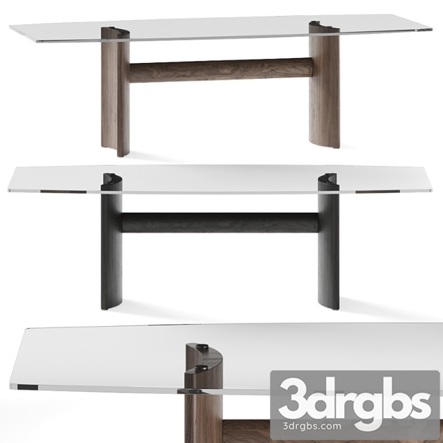 Porada Beam Dining Table 3dsmax Download - thumbnail 1