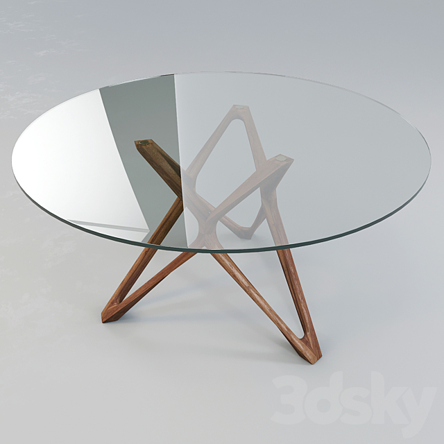 Porada: Dining Table – Circe “On Refilling” 3ds Max - thumbnail 1