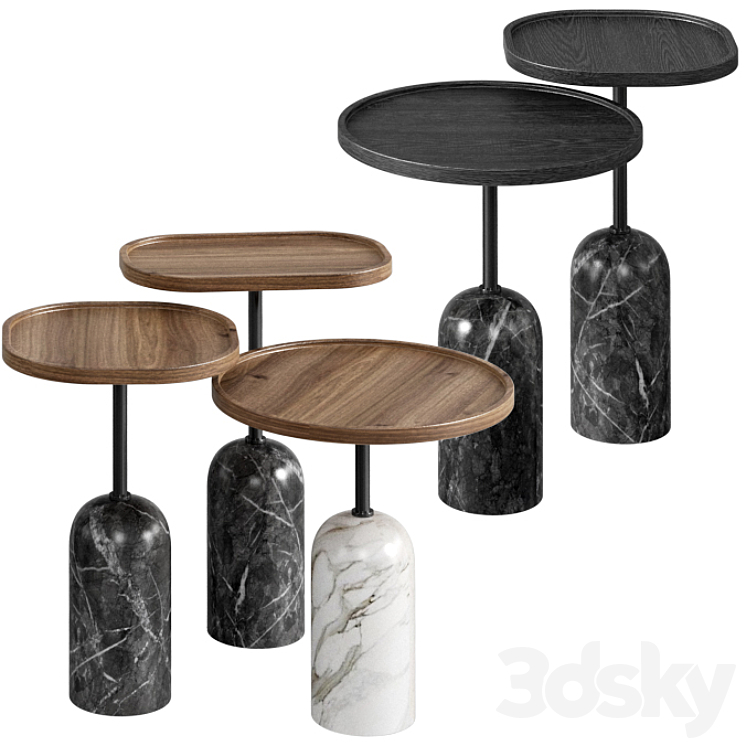 PORADA Ekero Side table 3DS Max - thumbnail 1