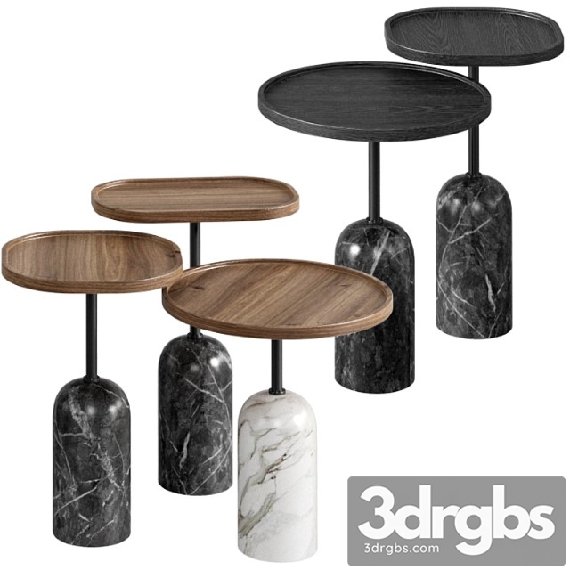 Porada Ekero Side Table 3dsmax Download - thumbnail 1