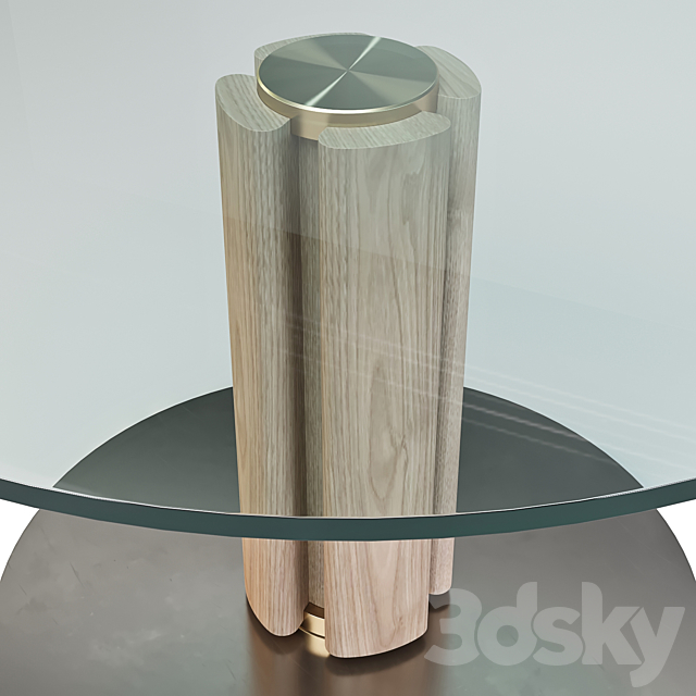 Porada: Quadrifoglio Tavolino h45 – Side Tables 3DSMax File - thumbnail 4