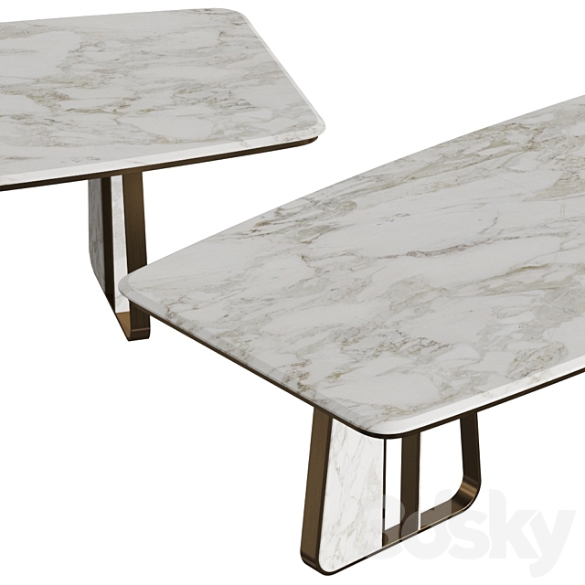 Porustudio Kenai Dining Table 3DSMax File - thumbnail 2