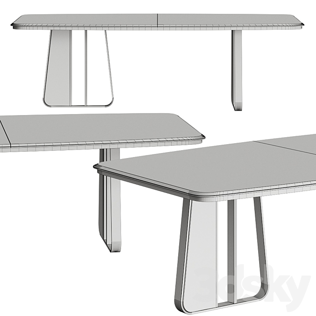 Porustudio Kenai Dining Table 3DSMax File - thumbnail 3