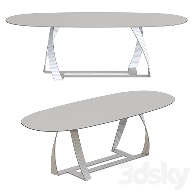 Potocco Bon Bon Table 3DSMax File - thumbnail 2