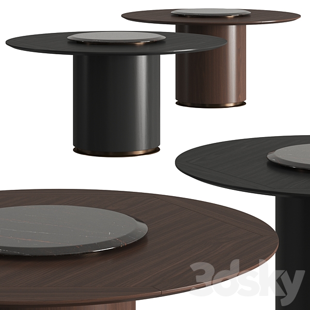 Potocco Otab 883 _ T Dining Tables 3DSMax File - thumbnail 1