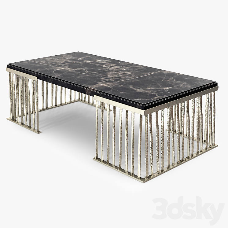 Powell & Bonnell Thicket Coffee Table 3DS Max - thumbnail 1