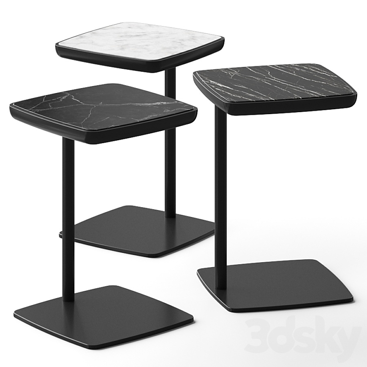 Praddy griffith coffee tables 3DS Max Model - thumbnail 3