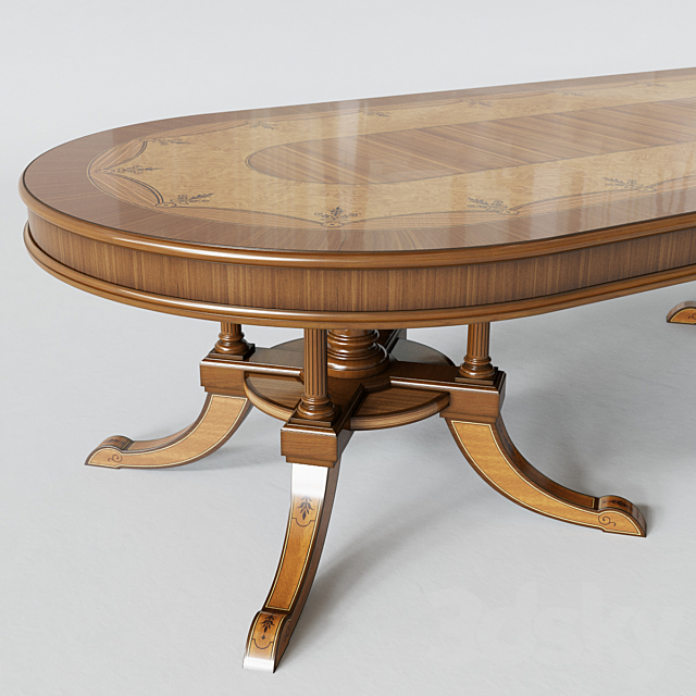 PROVASI 1213 Oval Table 3DSMax File - thumbnail 2