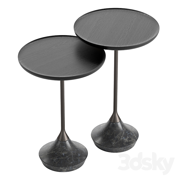 Puglia Side Tables by Eichholtz 3DS Max - thumbnail 2