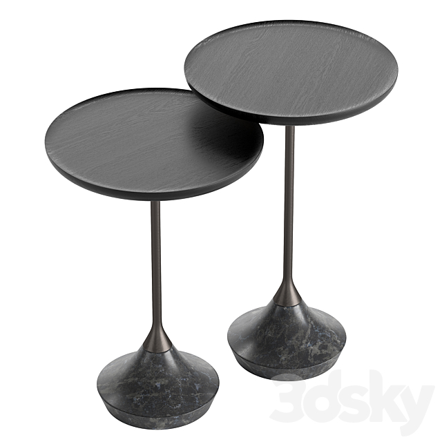 Puglia Side Tables by Eichholtz 3DSMax File - thumbnail 2