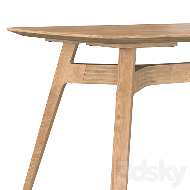 Q Table 200 3DS Max Model - thumbnail 4