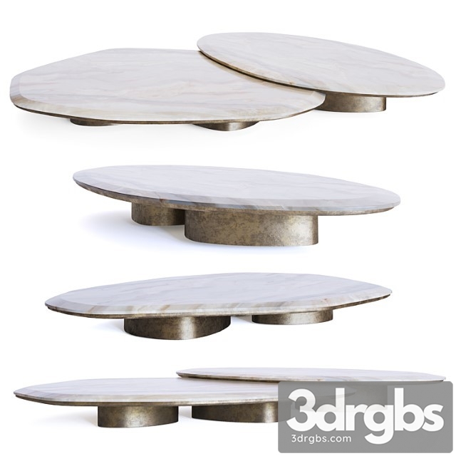 Ragali Coffe Tables 1 3dsmax Download - thumbnail 1