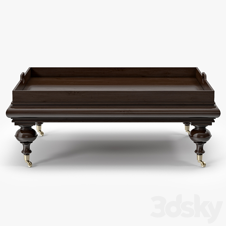 Ralph Lauren New Bohemian Cocktail Table 3DS Max - thumbnail 2