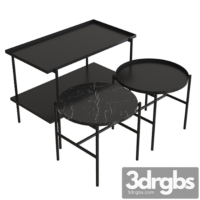 Rebar side table 2 3dsmax Download - thumbnail 1