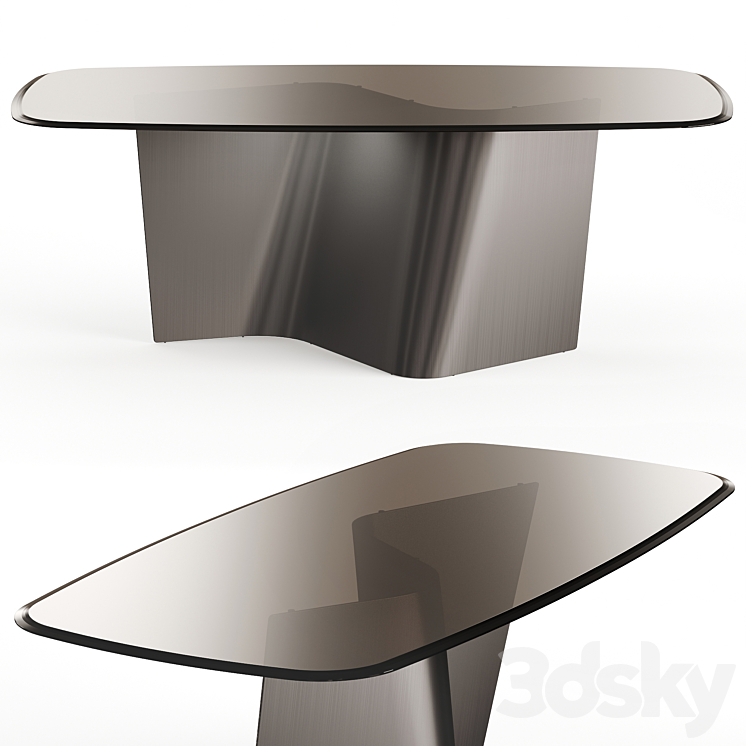 Reflex Angelo ESSE 72 Dinner Table By Tulczinsky 3DS Max Model - thumbnail 1