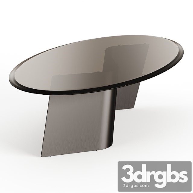 Reflex Angelo Esse Oval Coffee Table By Tulczinsky 3dsmax Download - thumbnail 1