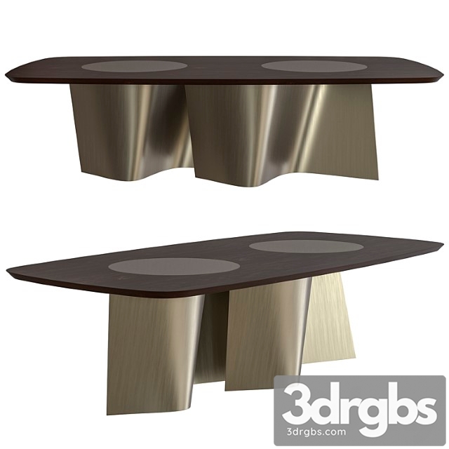 Reflex Esse 72 Bevelwood Table 3dsmax Download - thumbnail 1