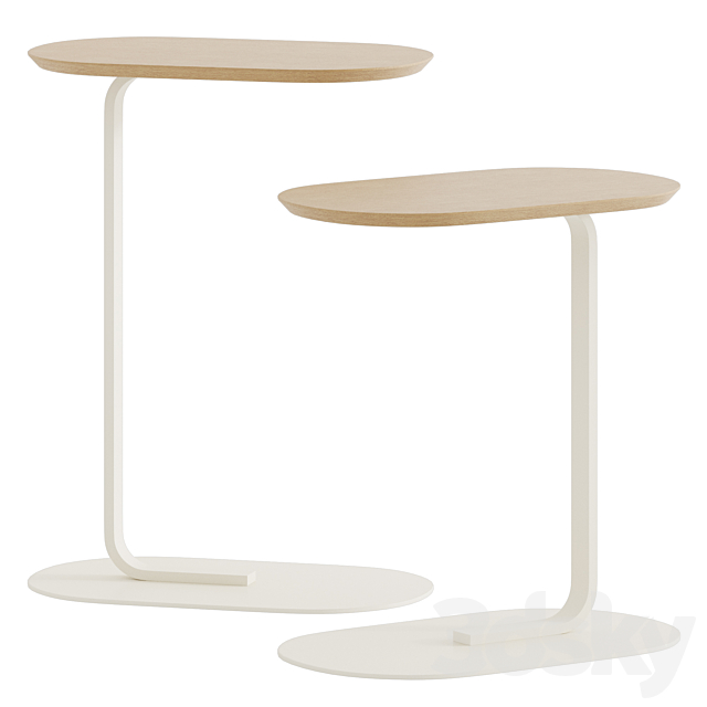 Relate Side Table 3ds Max - thumbnail 2