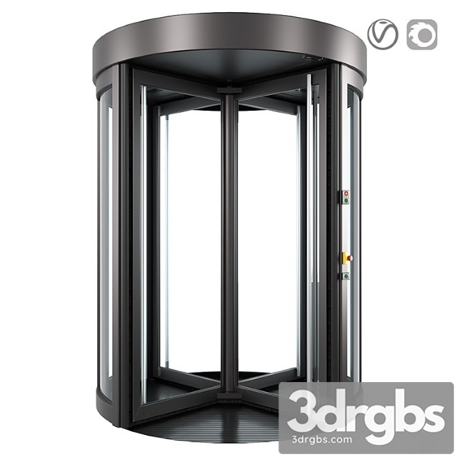 Revolving Door Dorma Gerion 3dsmax Download - thumbnail 1