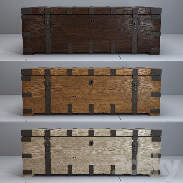 RH Heilroom Chest (PBR ready) 3DSMax File - thumbnail 1