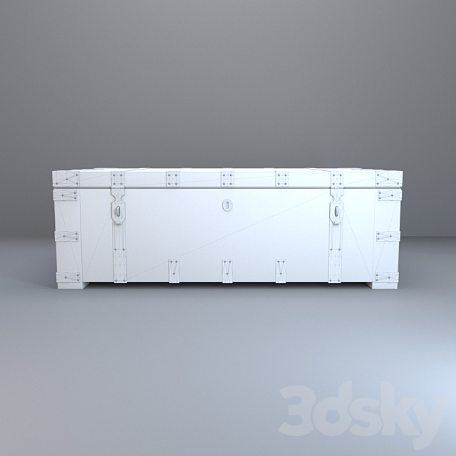 RH Heilroom Chest (PBR ready) 3DSMax File - thumbnail 3