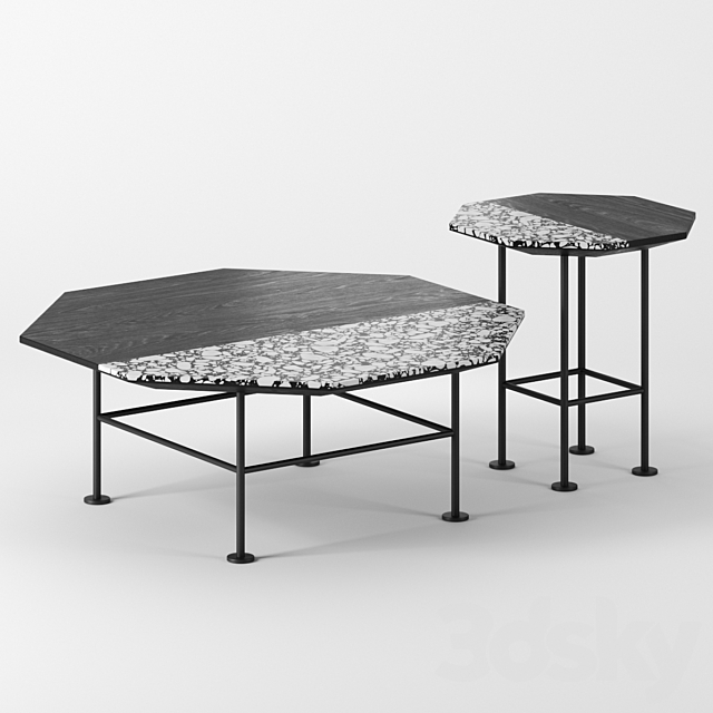 RINGO tables by Miniforms 3DSMax File - thumbnail 1