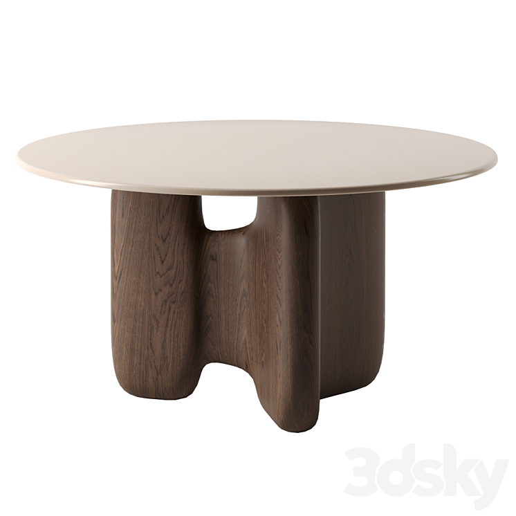 RIO IPANEMA dining table by Roche Bobois 3DS Max - thumbnail 1