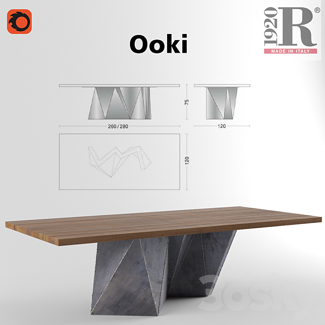 Riva1920 Ooki 3DSMax File - thumbnail 2