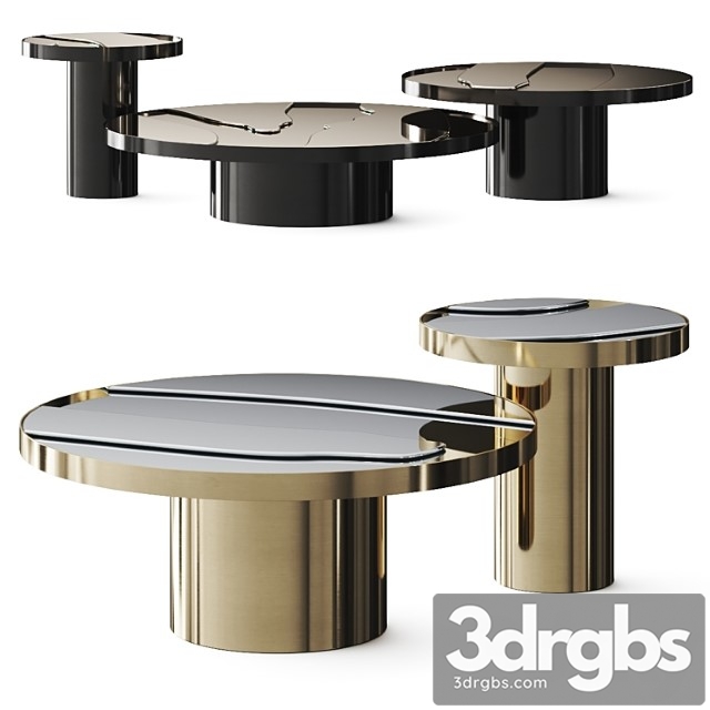 Roberto cavalli sahara coffee tables - thumbnail 1