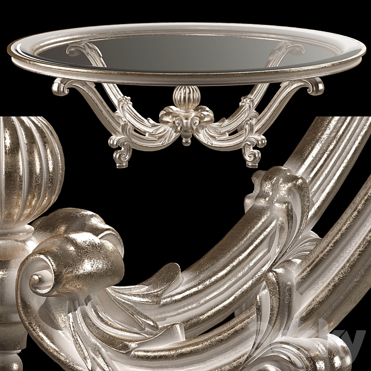 roberto giovannini coffee tables art 1284 3DS Max Model - thumbnail 2