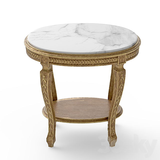 Roberto Giovannini Side Table 1416 3DS Max Model - thumbnail 2