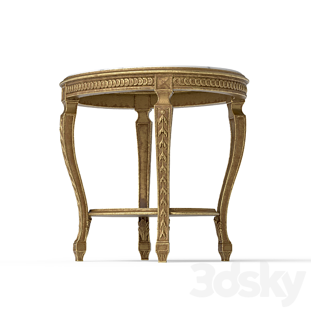 Roberto Giovannini Side Table 1416 3DS Max Model - thumbnail 3