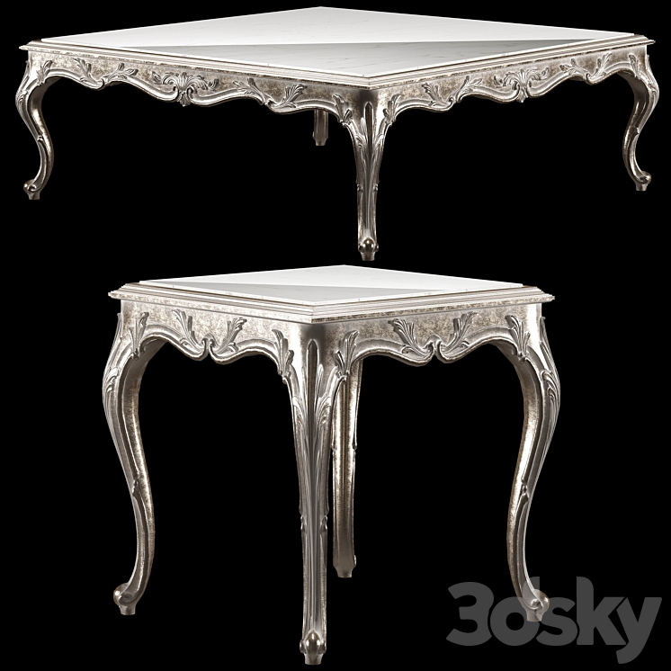 roberto givannini coffee tables ART 1247G 3DS Max Model - thumbnail 1