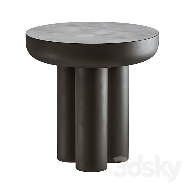 Rocca side table 3ds Max - thumbnail 1