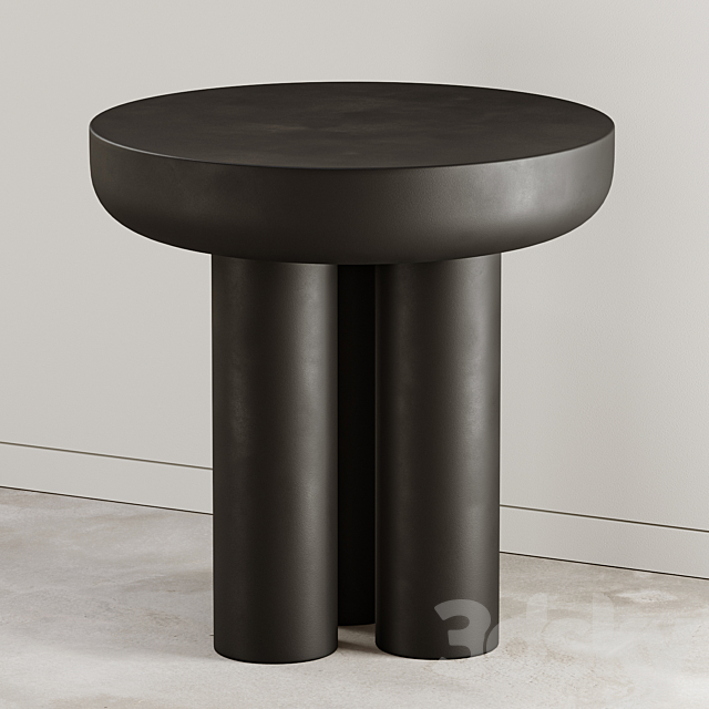 Rocca side table 3ds Max - thumbnail 2