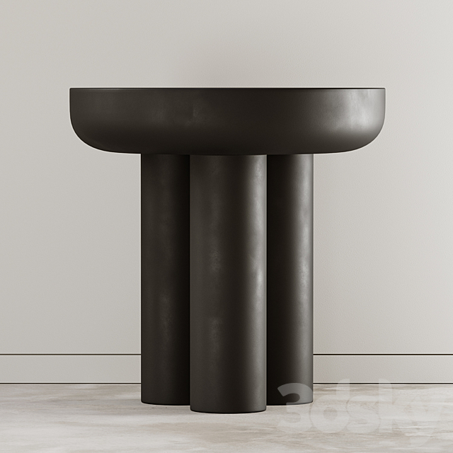 Rocca side table 3ds Max - thumbnail 3