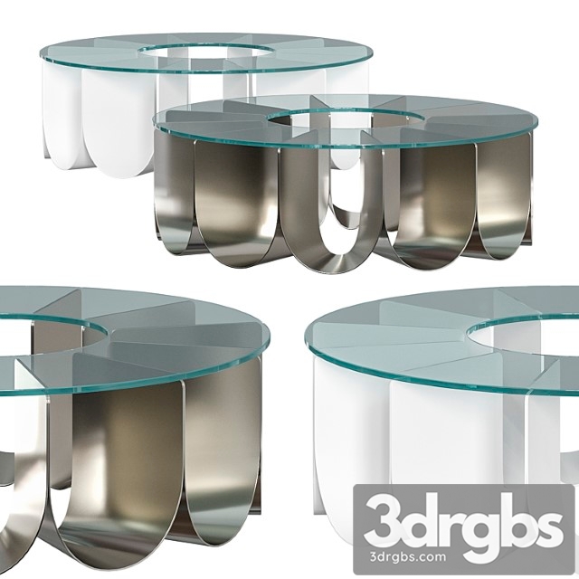 Roche Bobois Iride Coffee Tables 3dsmax Download - thumbnail 1